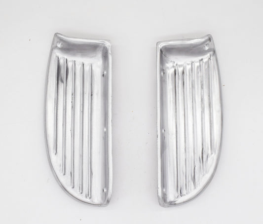 Rear Fender Lower Step Plates, 1948-1951 Willys Jeepster - The JeepsterMan