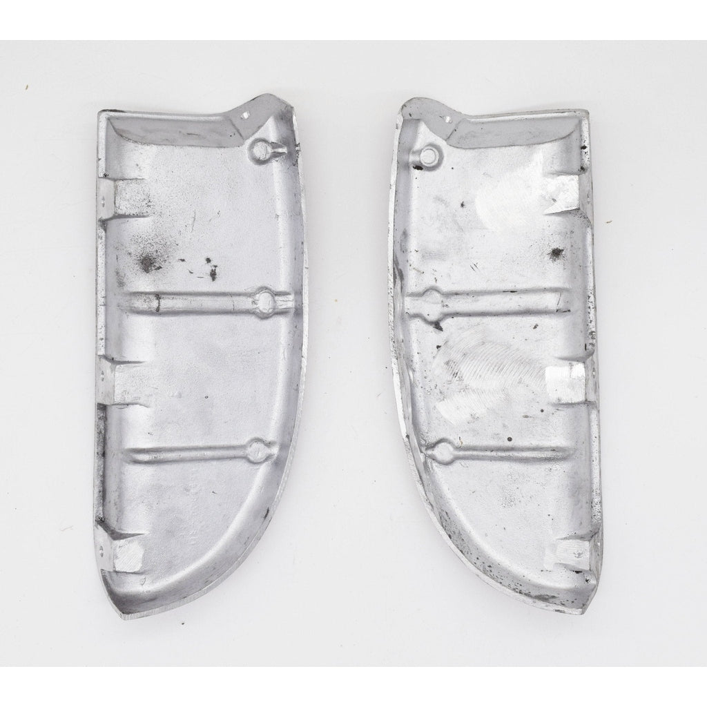 Rear Fender Lower Step Plates, Left and Right, 1948-1951 Willys Jeepst ...