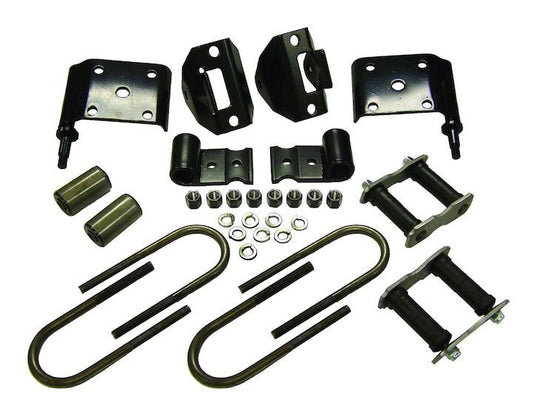 Rear Leaf Spring Mounting Kit, 1976-1986, Jeep CJ-5, CJ-7, & CJ-8 - The JeepsterMan