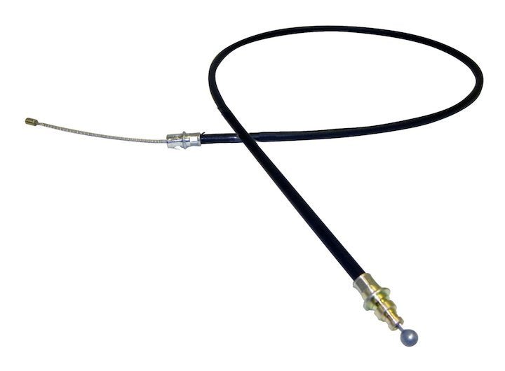 Rear Passenger Parking Brake Cable, 1981-1986, Jeep CJ-5, CJ-7, & CJ-8 - The JeepsterMan