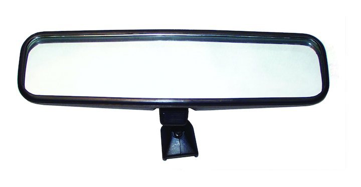 Rear View Mirror (Larger), 1955-1986, Jeep CJ-5, CJ-6, CJ-7, & CJ-8 - The JeepsterMan