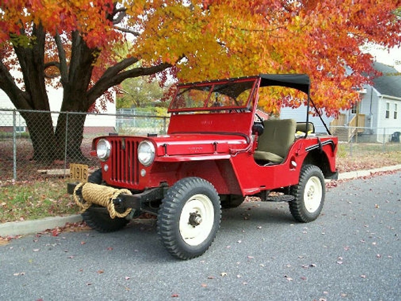 Roll Bar Bikini Top, 1946-1948 Willys CJ-2A - The JeepsterMan