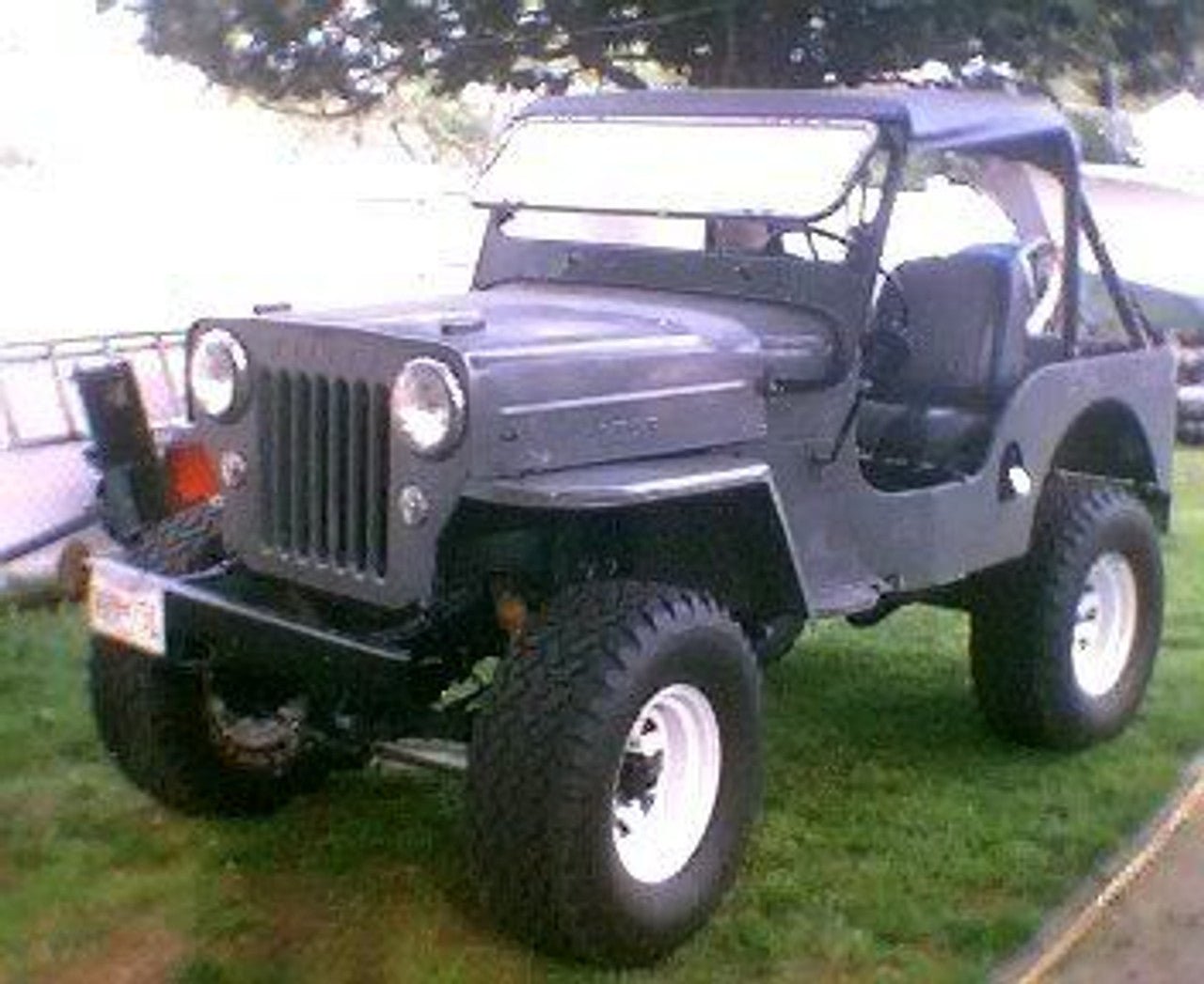 Roll Bar Top, Black, 1949-1968 Willys and Jeep CJ-3A and CJ-3B - The JeepsterMan