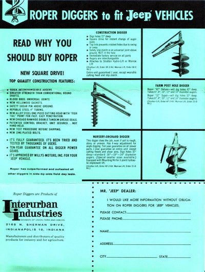 Roper Diggers To Fit Jeep Vehicles - The JeepsterMan