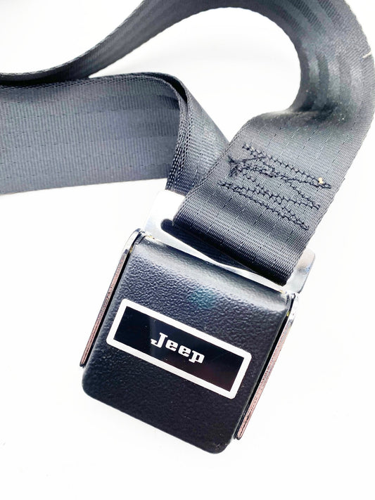 Seat Belt, Non-Retractable, 1941-1986, Willys and Jeep - The JeepsterMan