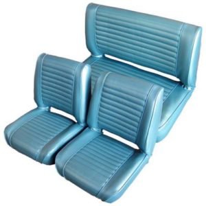 Seat Covers, Complete Set 1 1/2 Channel Quilt, 1967-1973 Jeepster Commando and Commando - The JeepsterMan