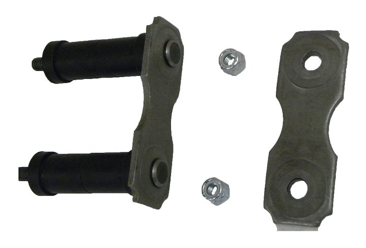 Shackle Kit, 2 1/2' Rear Spring, 1967-1973, Jeepster Commando and Commando, 1976-1986 CJ Series - The JeepsterMan