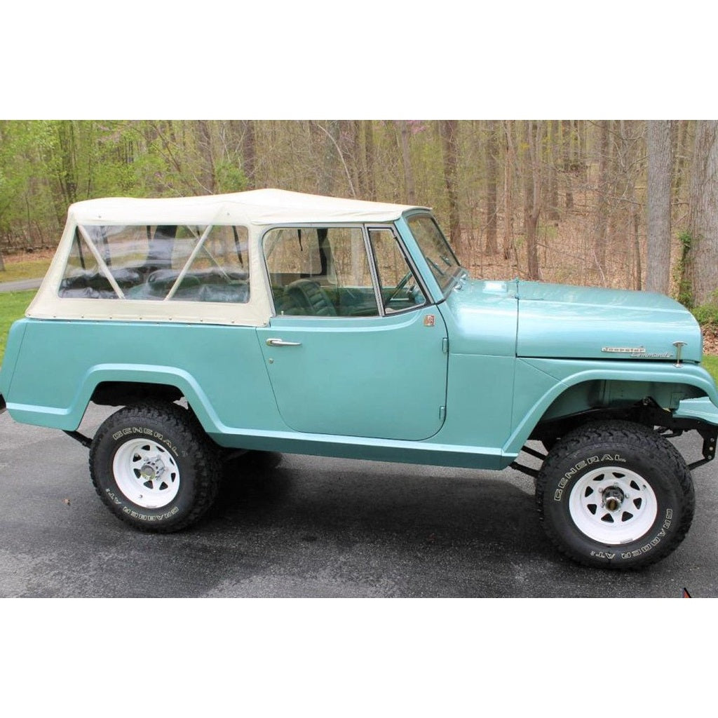 Soft Top Kit, 1967-1973, Jeepster Commando and Commando w/ Clear Windo ...