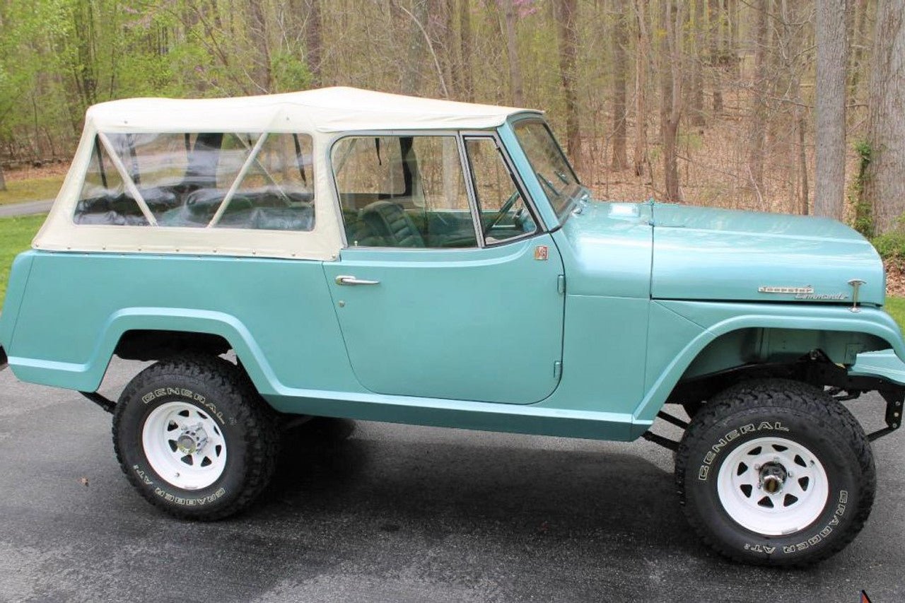 Soft Top Kit, 1967-1973, Jeepster Commando and Commando w/ Clear Windows - The JeepsterMan