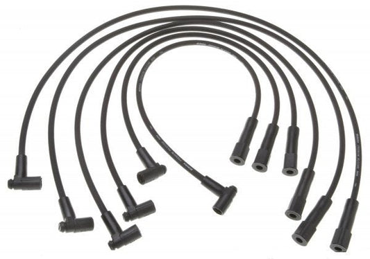 Spark Plug Wires Kit, HEI Conversion, Dauntless 225 V6, 1966-1971, Jeepster Commando, CJ-5, and CJ-6 - The JeepsterMan