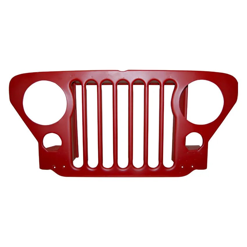 Steel Radiator Grille, 1950-1952, M38, Willys Jeep - The JeepsterMan