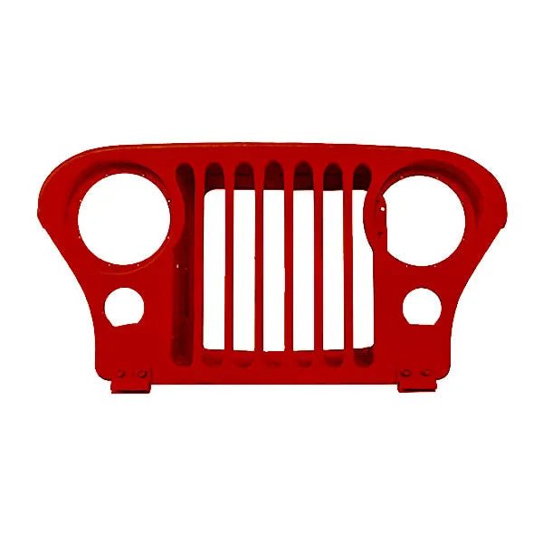 Steel Radiator Grille, 1952-1962, M38A1, Willys Jeep - The JeepsterMan