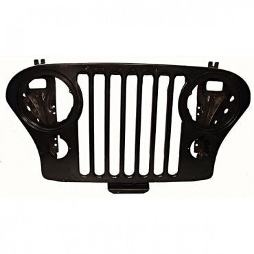 Steel Radiator Grille, 1972-1986 Willys & Jeep CJ-5, CJ-6, CJ7 & CJ8 - The JeepsterMan