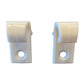 Sun Visor Clips, Ivory, 1967-1973, Jeepster Commando and Commando - The JeepsterMan