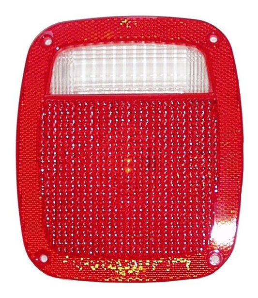 Tail Light Lens, 1976-1986, Jeep CJ-5, CJ-7, & CJ-8 - The JeepsterMan