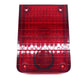 Tail Light Lens, Red, 1967-1973 Jeepster Commando and Commando - The JeepsterMan