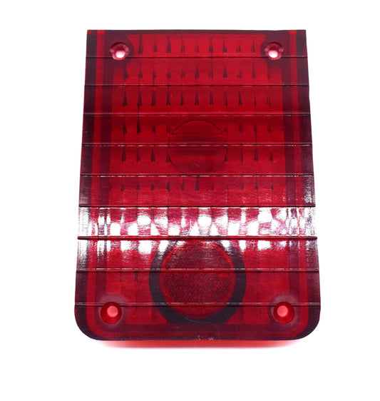 Tail Light Lens, Red, 1967-1973 Jeepster Commando and Commando - The JeepsterMan