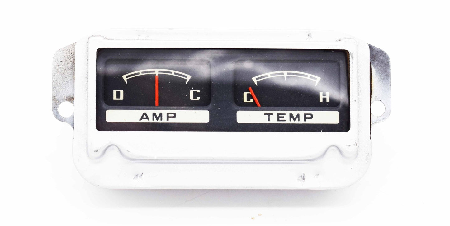 Temperature and Ammeter Gauge Cluster, Used, 1950-1964, Station Wagon, Pick Up, and Jeepster, Out of Stock - The JeepsterMan