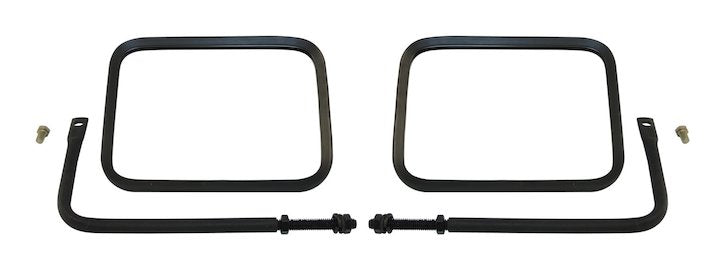 Trail Mirror Set (Black), 1976-1986, CJ-5, CJ-7, & CJ-8 - The JeepsterMan