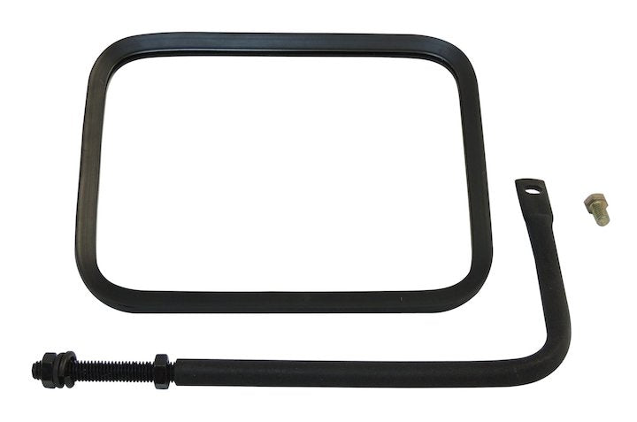 Trail Mirror w/ Arm (Black), 1976-1986, CJ-5, CJ-7, & CJ-8 - The JeepsterMan