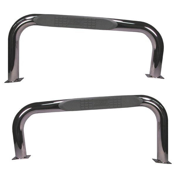 Tube Side Step, Stainless Steel, 1976-1986 Willys Jeep, CJ-7 - The JeepsterMan