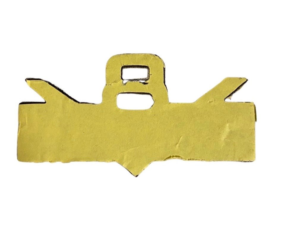 "V8" Emblem for the 304, 1972-1973, Jeep Commando C104 - The JeepsterMan