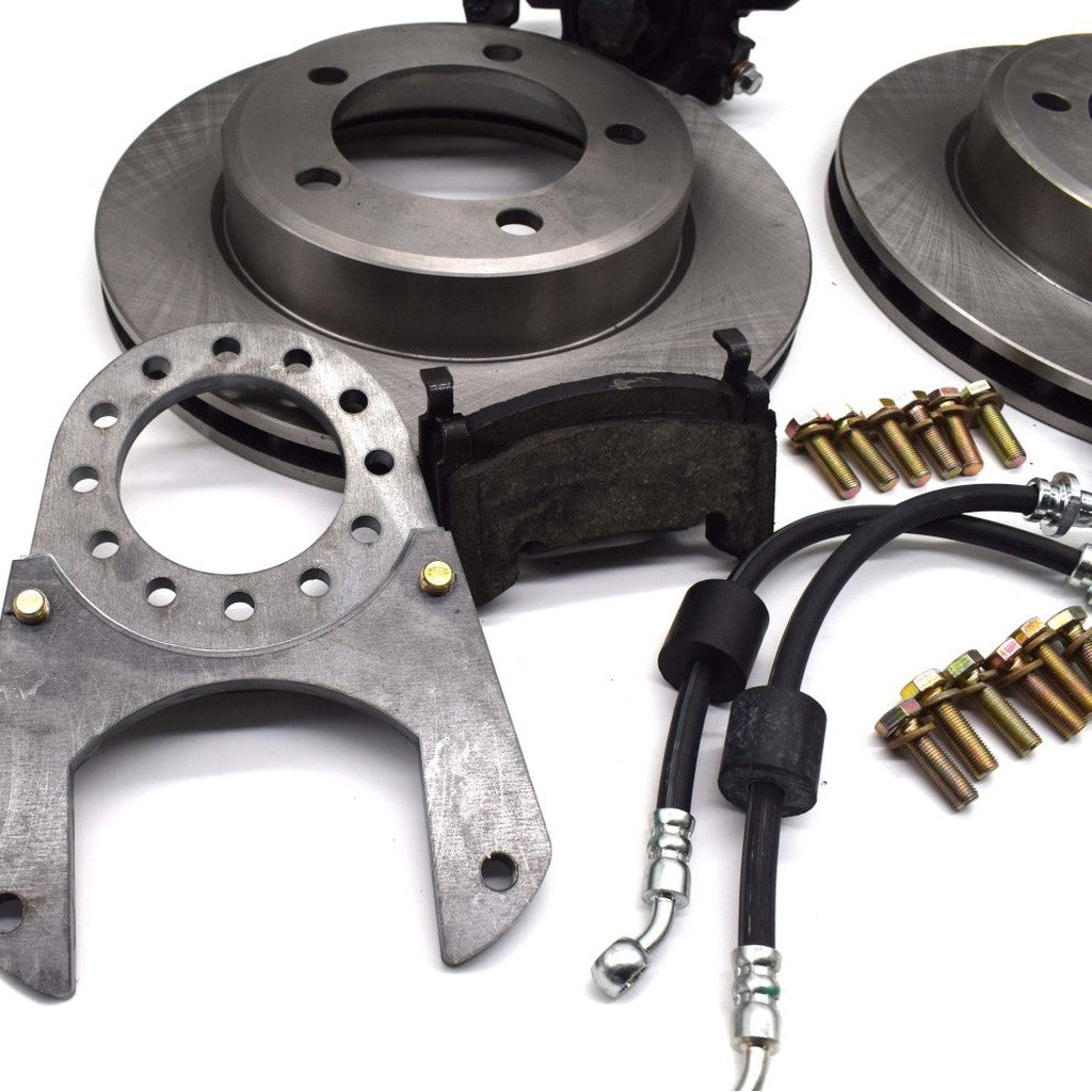 Willys Disc Brake Conversion Kit, 2 Wheel Drive I Beam Straight Axle ...