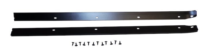 Windshield Channel (Black), 1976-1986, Jeep CJ-5, CJ-7, & CJ-8 - The JeepsterMan