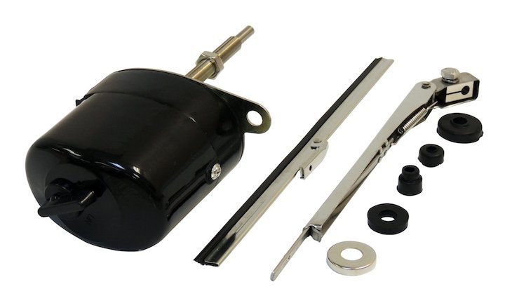 Wiper Motor Kit, Electric 12 Volt, 1941-1958, Willys and Jeep - The JeepsterMan