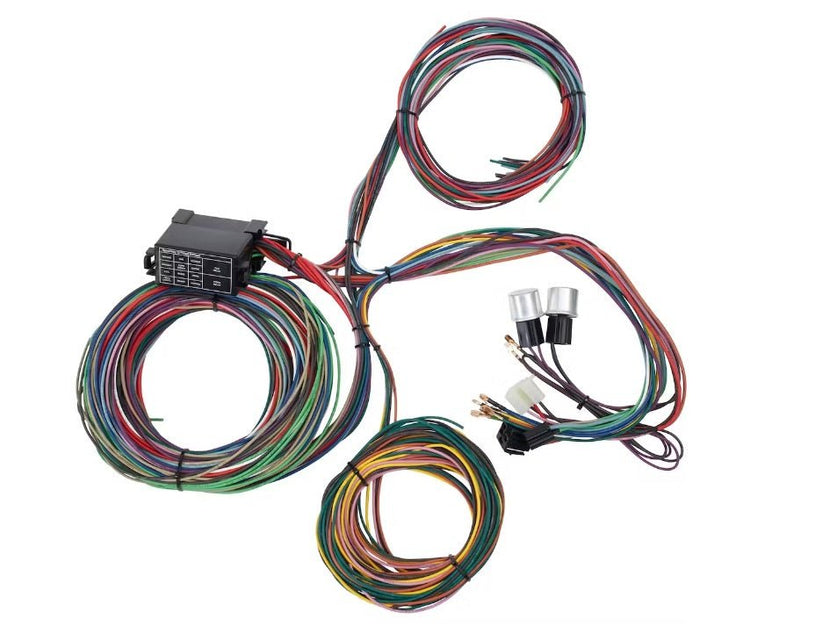Wiring Harness, 12 Circuit Universal, 12 Volt, 19411973, Willys and J